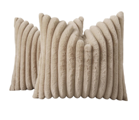 amazon faux fur throw pillow covers