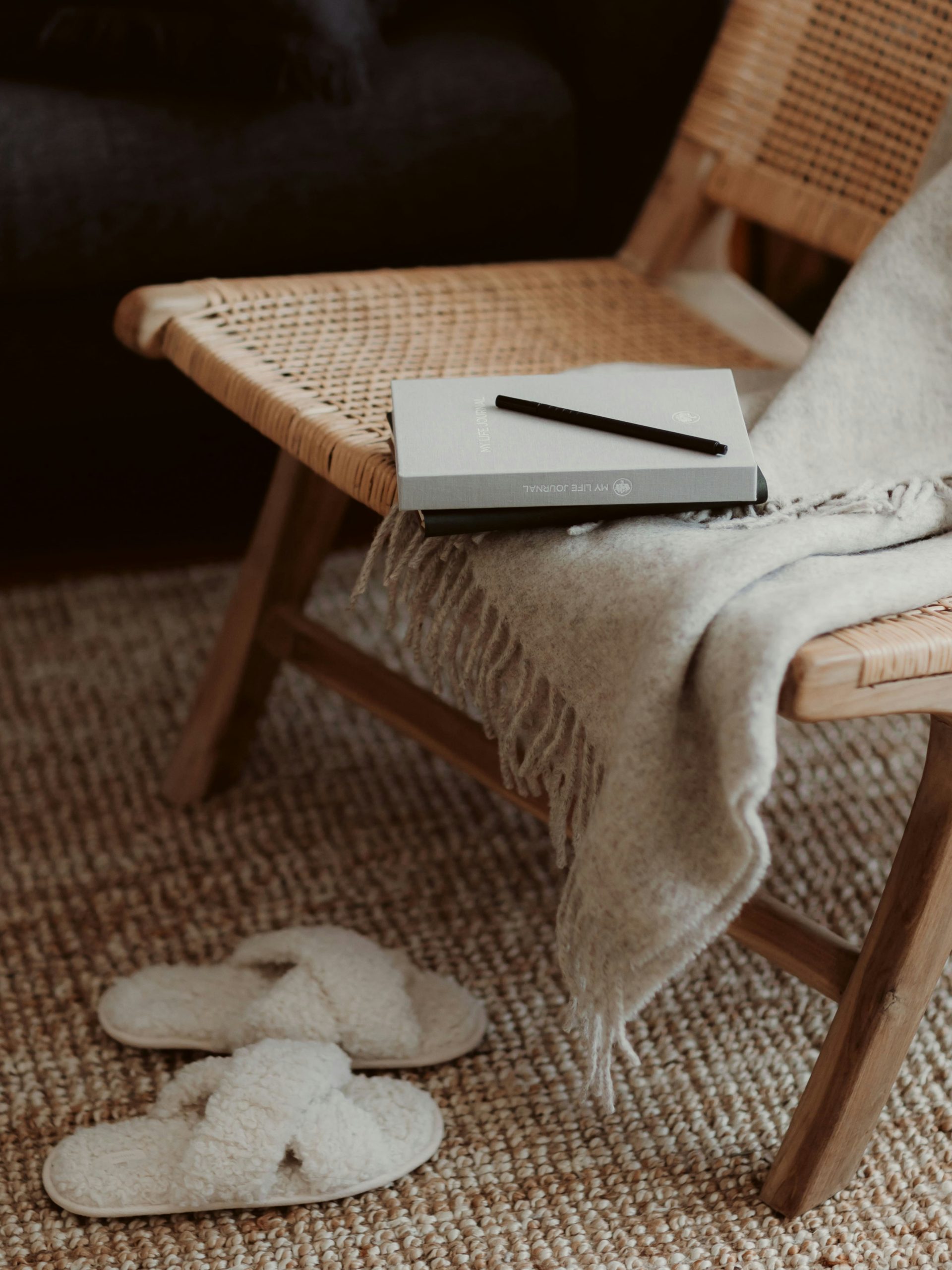 A calm, neutral interior moment representing a thoughtful starting point when designing a home